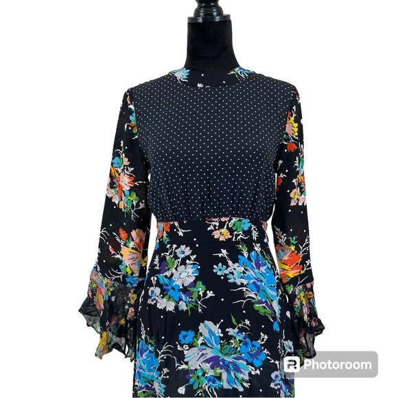 RIXO London Chrissy Patchwork Maxi Dress - Picture 5 of 13